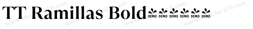 TT Ramillas Bold字体转换